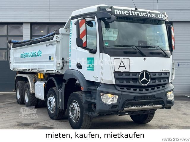 Dreiseitenkipper LKW MERCEDES-BENZ 4143 K Meiller Bordmatik Mietkauf