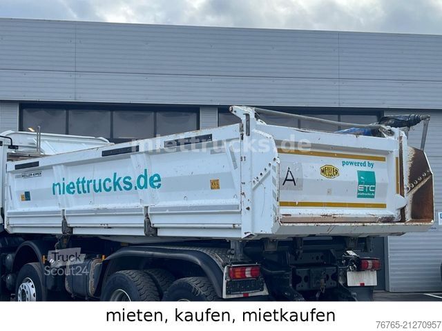 Dreiseitenkipper LKW MERCEDES-BENZ 4143 K Meiller Bordmatik Mietkauf