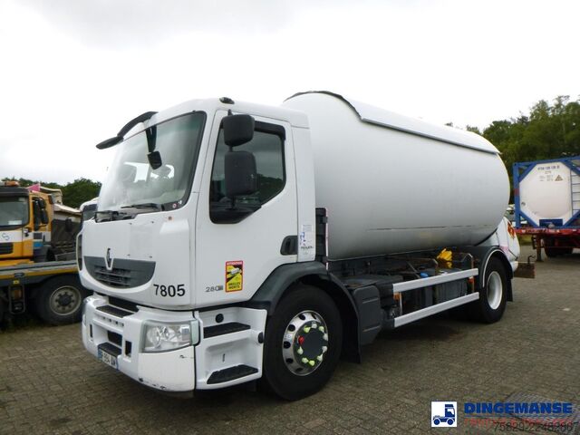 Tankfartyg Renault Premium 280.19 4x2 gas tank 19.2 m3 / 1 comp