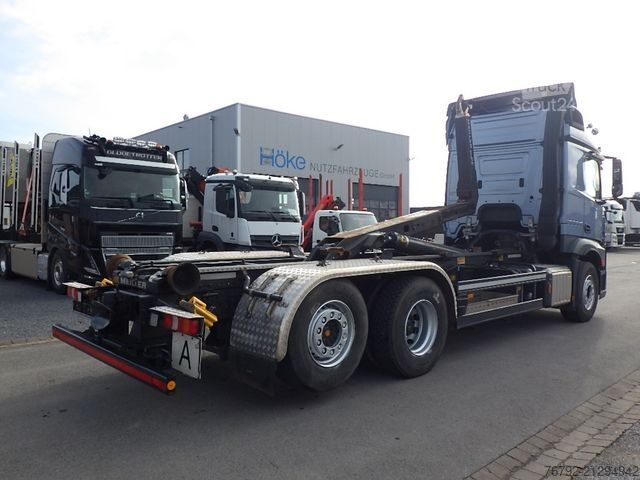 Kampós konténerszállító teherautó MERCEDES-BENZ 2548 L 6x2 Meiller/Öl-Ret./StreamSpace/Standklim
