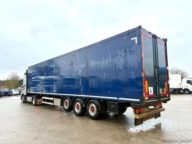 Semi-remorque à plancher roulant KNAPEN K200 Schubboden 92m³