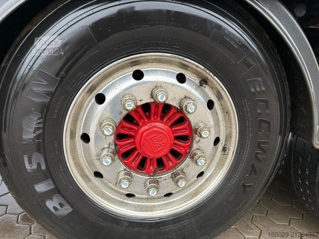 Semi-remorque à plancher roulant KNAPEN K200 Schubboden 92m³