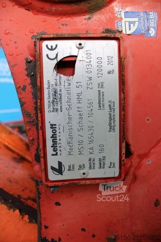 Excavator pe roți SCHAEFF HML 51S - Nr.: 100