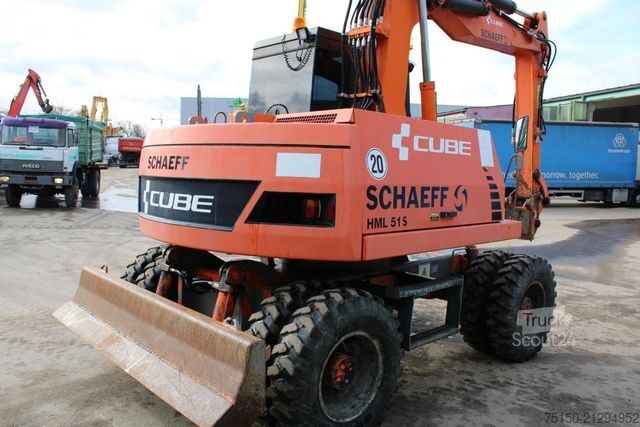 Excavator pe roți SCHAEFF HML 51S - Nr.: 100