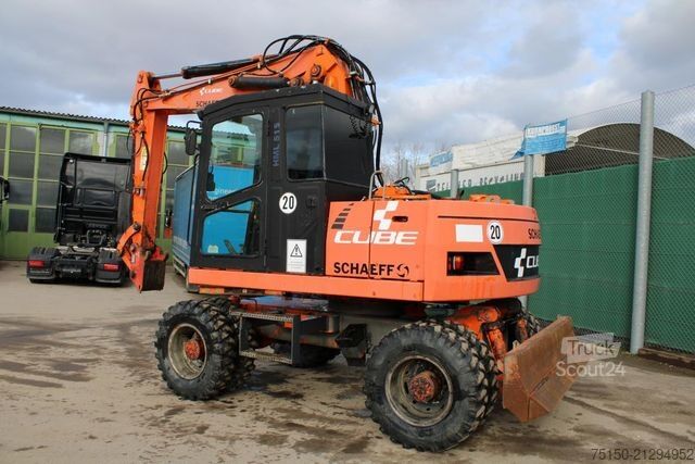 Excavator pe roți SCHAEFF HML 51S - Nr.: 100