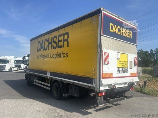 Platós teherautó ponyvával IVECO EUROCARGO 160E PLANE, LBW DHOLLANDIA , MOTORPROBLEM
