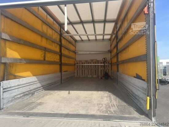 Platós teherautó ponyvával IVECO EUROCARGO 160E PLANE, LBW DHOLLANDIA , MOTORPROBLEM
