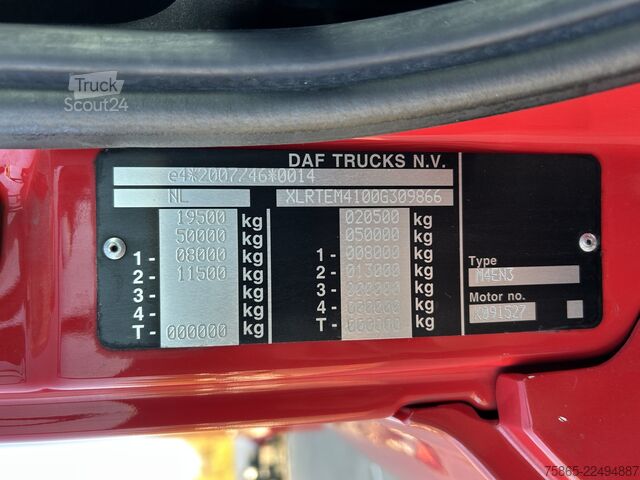 Standard-SZM DAF CF 410 FT Space Cab / Euro 6 D / 623 dkm / New ...