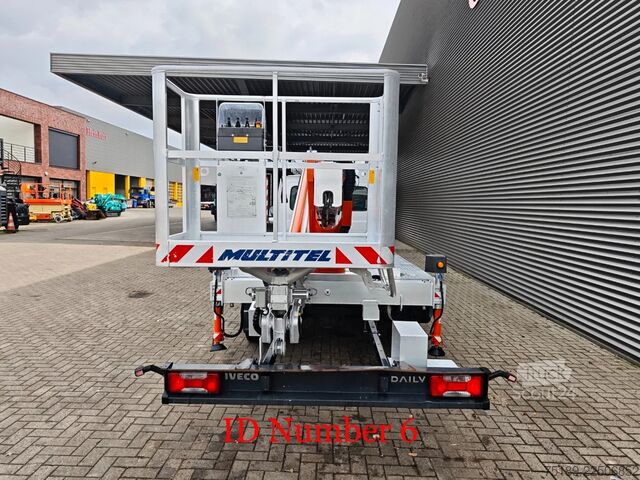 Emelőplatform Iveco Daily 35-140 Multitel MX 250