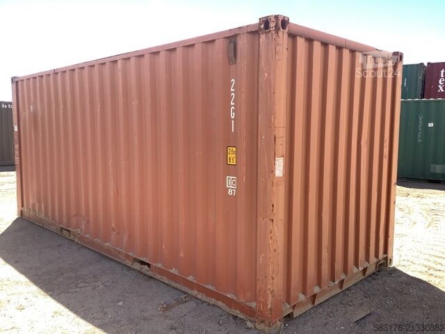 Contentor de transporte  20DV Seecontainer Lagercontainer 6m