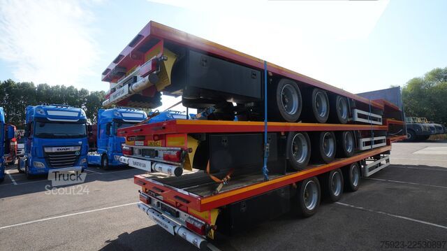 Pusiau mažo įkrovimo įrenginys Reistreyler 3 axle semi low loader