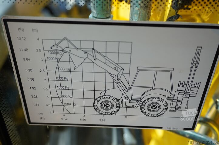 Baggerlader New Holland B 115 C backhoe loader / 1000 MTH !