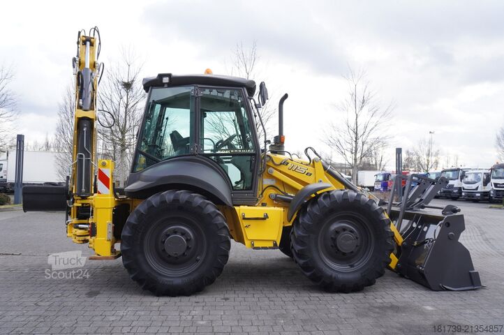 Baggerlader New Holland B115B backhoe loader / 4600 MTH ! / 2020