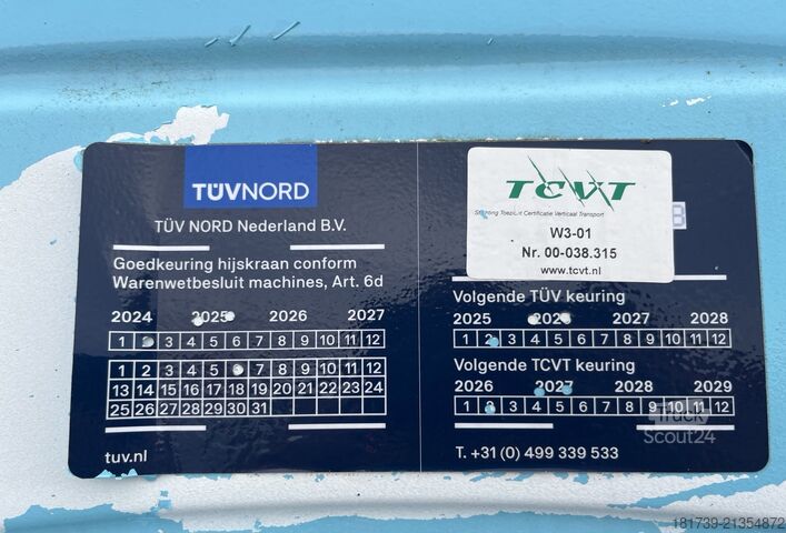 Мобільний вежовий кран Potain IGO32 Tri/A Mobile self-erecting tower c