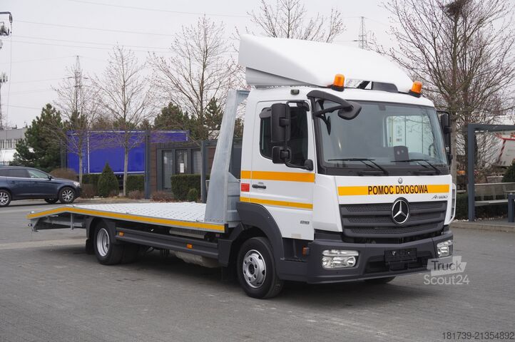Automobilių vežėjas Mercedes-Benz Atego 818 /E6/ NEW GALVANIZED tow truck