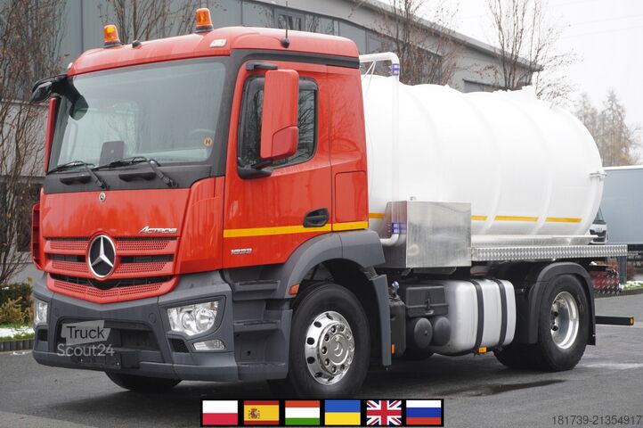 Nuotekų valymo įrenginys Mercedes-Benz Actros 1833 / 260 tho. km / NEW septic t