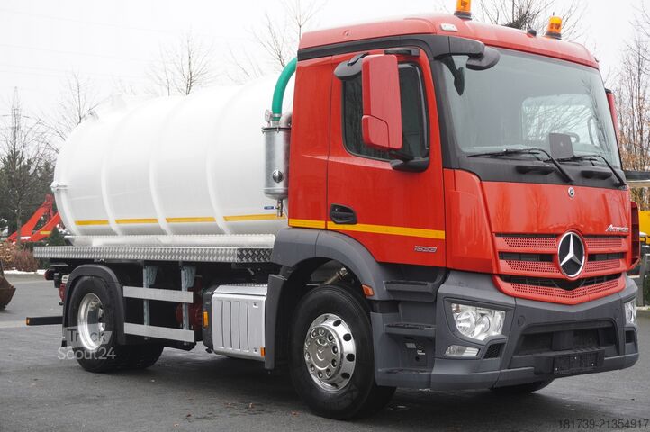 Nuotekų valymo įrenginys Mercedes-Benz Actros 1833 / 260 tho. km / NEW septic t