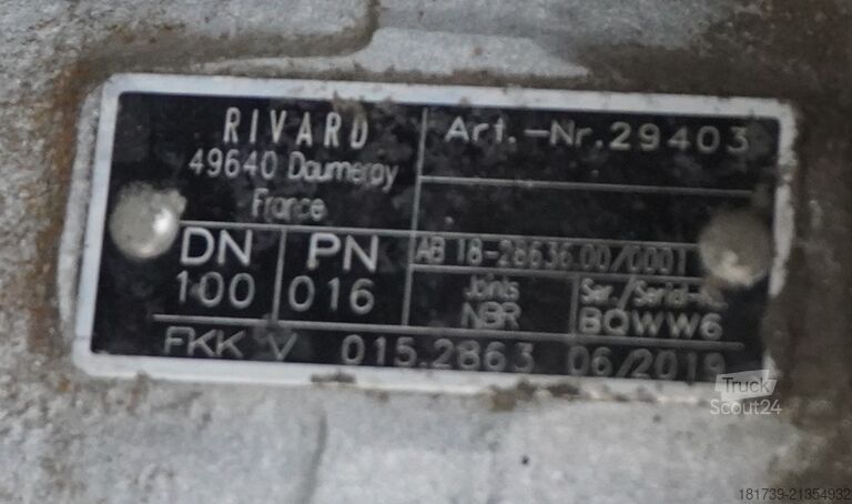 Čistilna naprava za odpadne vode MAN TGS 26.360 / RIVARD 18m3  / 180 tho km