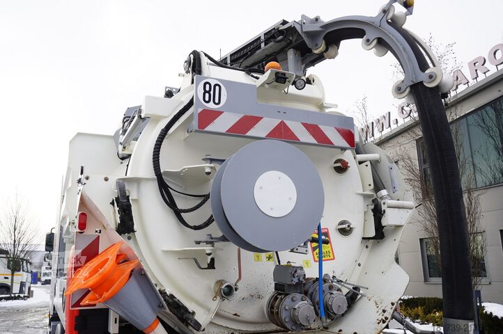 Асенізатор MAN TGM 26.340 E6 / RIVARD sewage cleaner 11