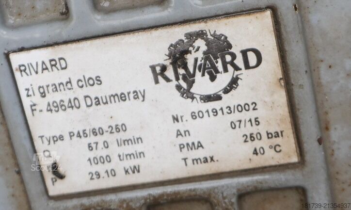 Асенізатор MAN TGM 26.340 E6 / RIVARD sewage cleaner 11