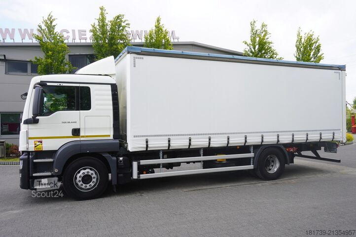 Штора MAN TGS 18.440 / 19 EPAL curtainsider / Slee