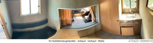 Μεταφορέας ζώων MERCEDES-BENZ 817*Pferdetransporter*AHK*Wohnabteil