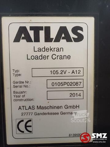 Kranarm Atlas Occ Autolaadkraan Atlas 105.2V + radio