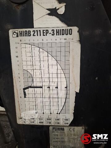 Bras de grue Hiab Occ Autolaadkraan Hiab 211E P - 3 HIDUO