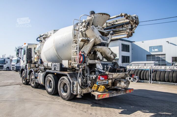 Бетононасос MAN TGS 35.400+PUMI+BOOMIXZ424