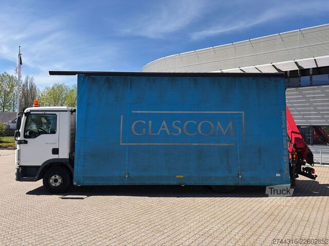 Grue montée sur camion MAN TGL 12.220