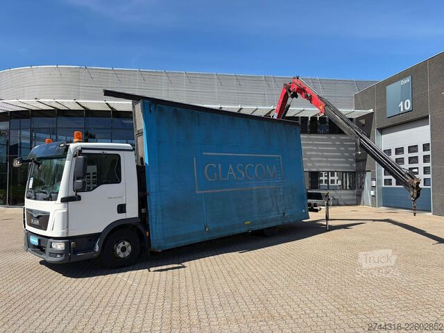 Grue montée sur camion MAN TGL 12.220