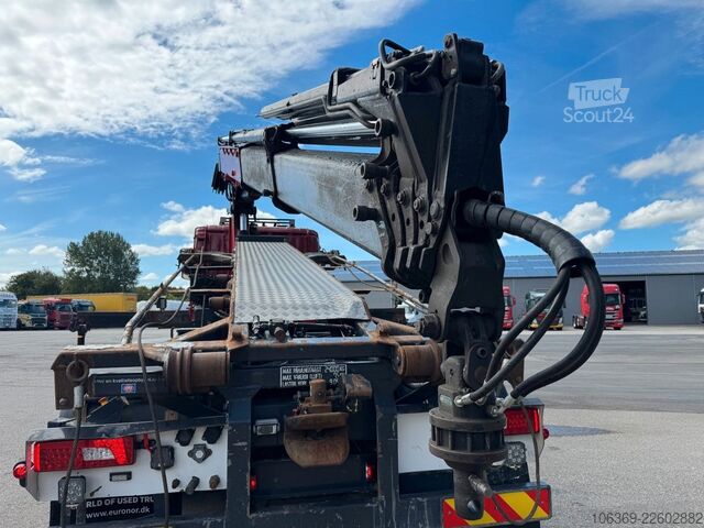 Jeřáb na nákladním automobilu SCANIA R490 8x2*6 Euro 6 Tipper / Crane HMF 3220 K6