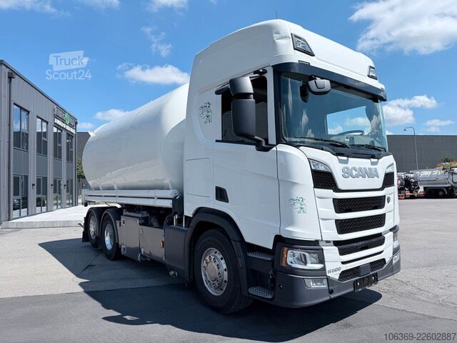 Camião cisterna SCANIA R500 NGS 6x2 26 m3 Grain silo / Kompressor