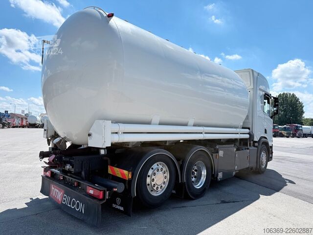 Camião cisterna SCANIA R500 NGS 6x2 26 m3 Grain silo / Kompressor