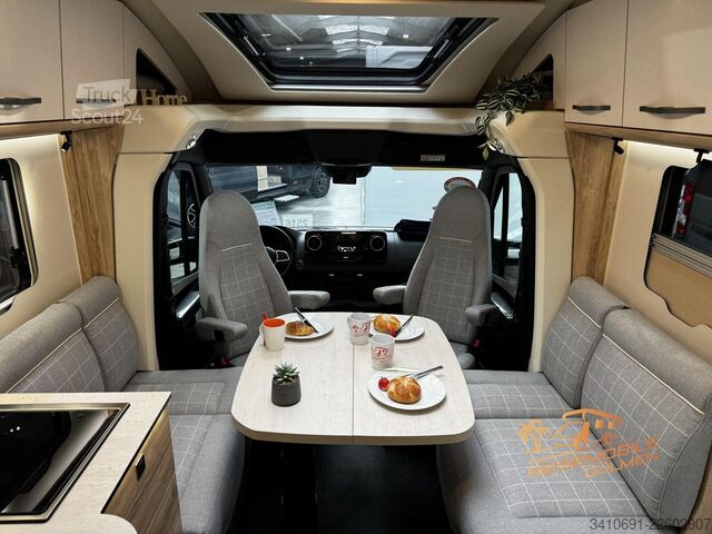 Camping-car semi-intégré EURAMOBIL Profila T 726 EF FAP 4,5T ALDE 3xMondial Paket