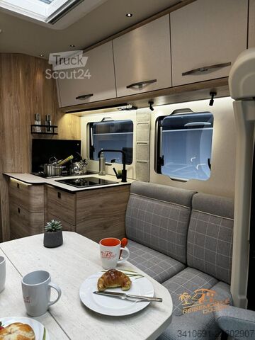 Camping-car semi-intégré EURAMOBIL Profila T 726 EF FAP 4,5T ALDE 3xMondial Paket