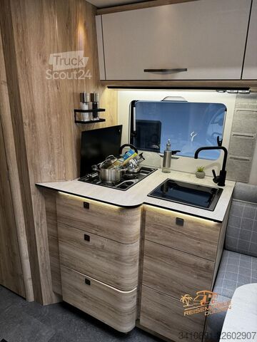 Camping-car semi-intégré EURAMOBIL Profila T 726 EF FAP 4,5T ALDE 3xMondial Paket
