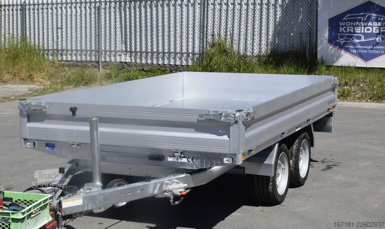 Aanhangwagen HUMBAUR HUK 303117 Kipper mit E-Pumpe
