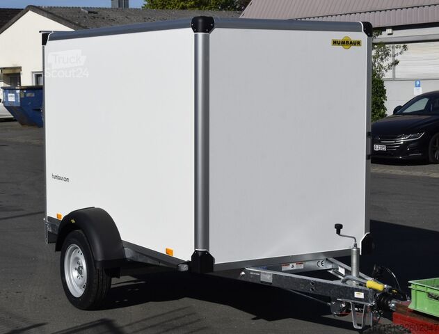 Remorque à caisse HUMBAUR Kofferanhänger HK 132513-15P mit Überfahrwand