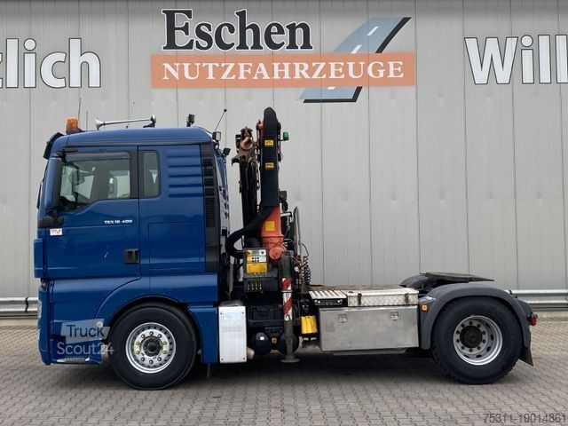 Standart çekici ünitesi MAN TGX 18.400 BL Palfinger PK18.502*FUNK*Navi*Kran