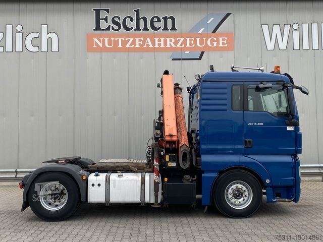 Standart çekici ünitesi MAN TGX 18.400 BL Palfinger PK18.502*FUNK*Navi*Kran