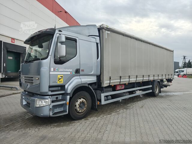 Camion prelată cu lift hidraulic Renault Premium
