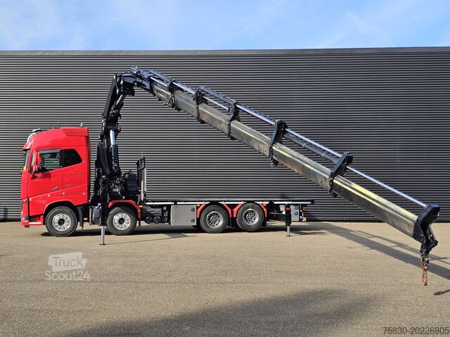 Nakladalna ploščad Volvo FH 16.650 8x4 / HIAB 105 t/m CRANE / KRAN