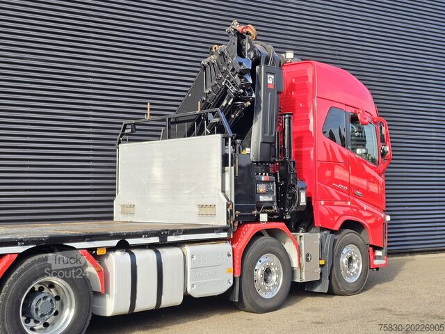 Nakladalna ploščad Volvo FH 16.650 8x4 / HIAB 105 t/m CRANE / KRAN
