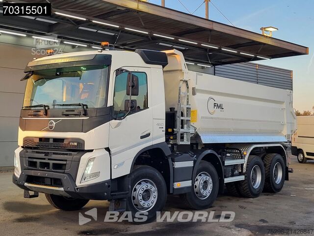 Pašizgāzējs Volvo FMX 460 8X4 NEW! 18m3 Wielton Kipper Steelsuspe...