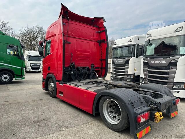 Sējums SZM Scania R450 Mega, Standklima, Digital Display, New Tac...