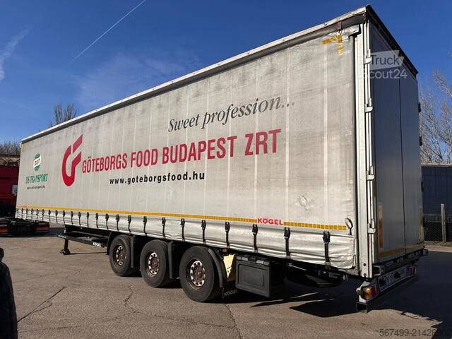 Hacim taşıma Kögel SN24 Mega Lifting Axle A