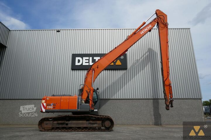 Vikšrinis ekskavatorius Hitachi ZX280LC-3 Long reach