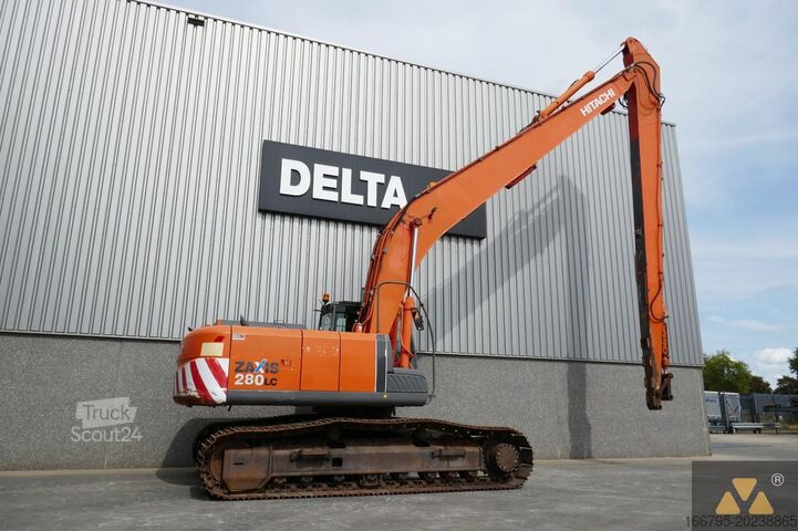 Vikšrinis ekskavatorius Hitachi ZX280LC-3 Long reach