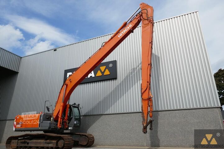 Vikšrinis ekskavatorius Hitachi ZX280LC-3 Long reach